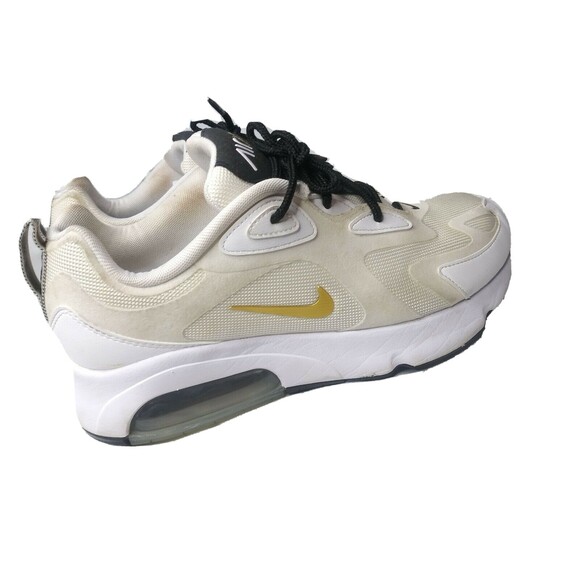 nike air max 200 mens white gold